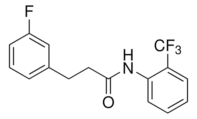 3-(3-FLUOROPHENYL)-N-(2-(TRIFLUOROMETHYL)PHENYL)PROPANAMIDE AldrichCPR