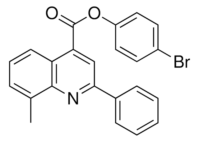 4-BROMOPHENYL 8-METHYL-2-PHENYL-4-QUINOLINECARBOXYLATE AldrichCPR