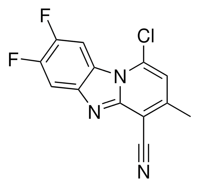 1-CHLORO-7,8-DIFLUORO-3-METHYL-PYRIDO[1,2-A]BENZIMIDAZOLE-4-CARBONITRILE AldrichCPR