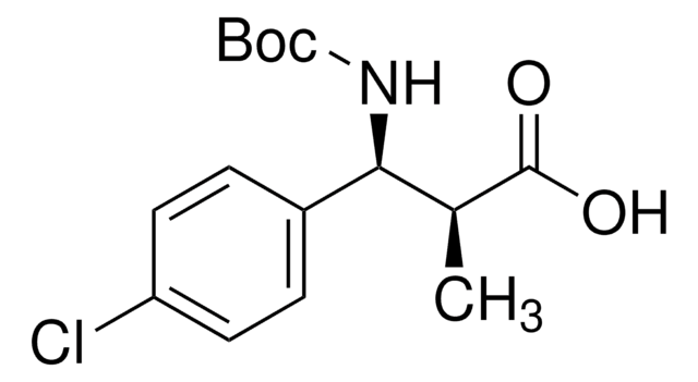 (2S, 3S)-3-(Boc-amino)-2-methyl-3-(4-chlorophenyl)propionic acid &#8805;93.0% (HPLC)