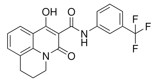 7-HYDROXY-5-OXO-N-[3-(TRIFLUOROMETHYL)PHENYL]-2,3-DIHYDRO-1H,5H-PYRIDO[3,2,1-IJ]QUINOLINE-6-CARBOXAMIDE AldrichCPR