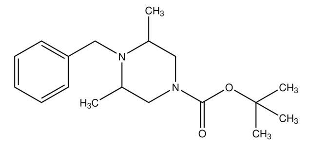 tert-Butyl 4-benzyl-3,5-dimethylpiperazine-1-carboxylate AldrichCPR