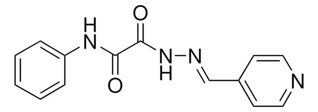 2-OXO-N-PHENYL-2-(2-(4-PYRIDINYLMETHYLENE)HYDRAZINO)ACETAMIDE AldrichCPR