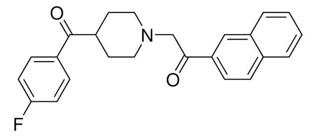 2-[4-(4-Fluorobenzoyl)-1-piperidyl]-1-naphthalen-2-yl-ethanone