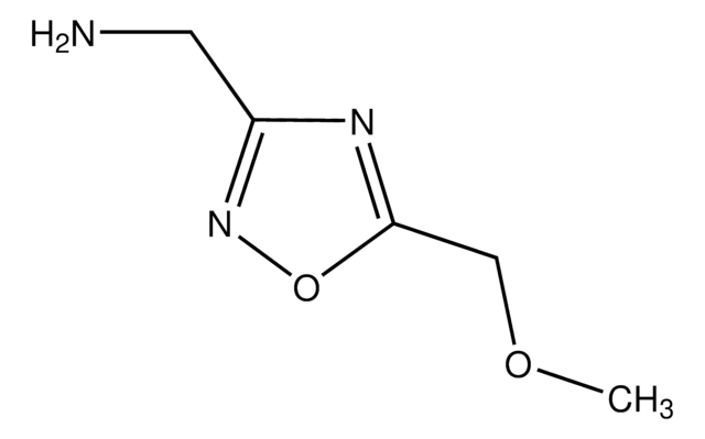 1-[5-(Methoxymethyl)-1,2,4-oxadiazol-3-yl]methanamine AldrichCPR