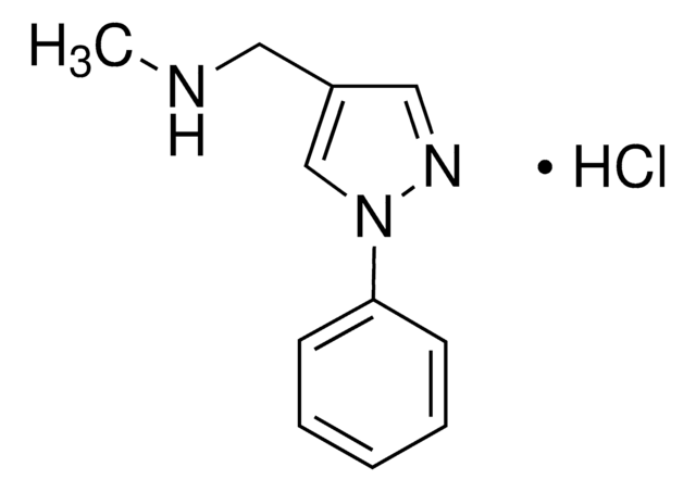 N-Methyl-1-(1-phenyl-1H-pyrazol-4-yl)methanamine hydrochloride AldrichCPR