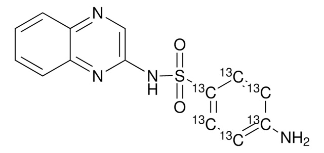 Sulfaquinoxaline-(phenyl-13C6) VETRANAL&#174;, analytical standard