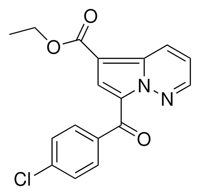 ETHYL 7-(4-CHLOROBENZOYL)PYRROLO[1,2-B]PYRIDAZINE-5-CARBOXYLATE AldrichCPR