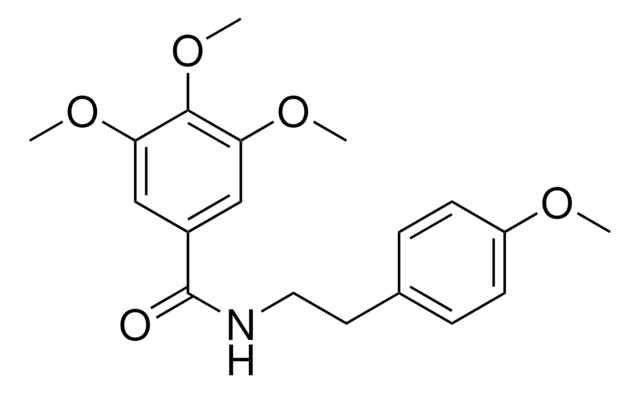 3,4,5-TRIMETHOXY-N-[2-(4-METHOXY-PHENYL)-ETHYL]-BENZAMIDE AldrichCPR