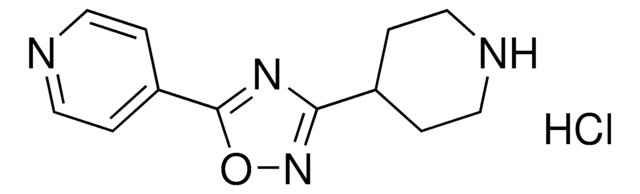 3-(Piperidin-4-yl)-5-(pyridin-4-yl)-1,2,4-oxadiazole hydrochloride AldrichCPR