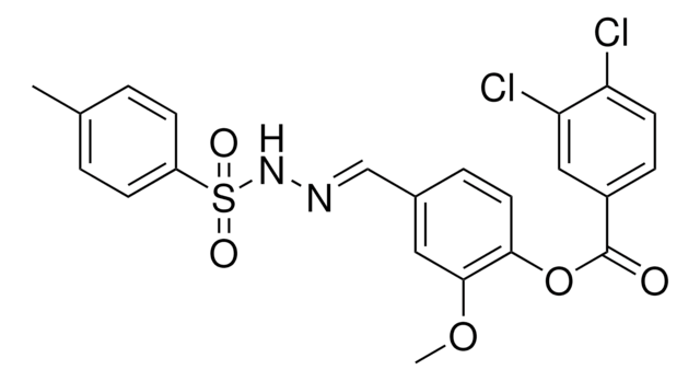 2-MEO-4-(2-((4-METHYLPHENYL)SULFONYL)CARBOHYDRAZONOYL)PH 3,4-DICHLOROBENZOATE AldrichCPR