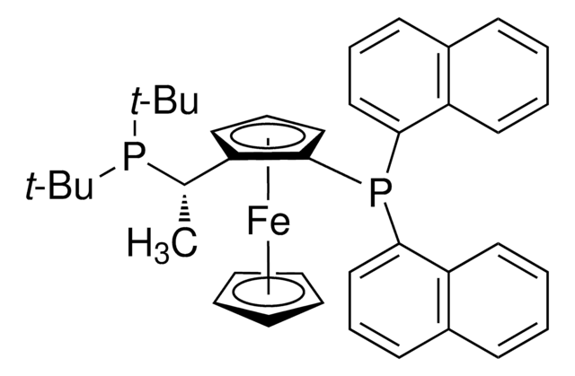 (S)-1-{(RP)-2-[Di(1-naphthyl)phosphino]ferrocenyl}ethyldi-tert-butylphosphine &#8805;97%