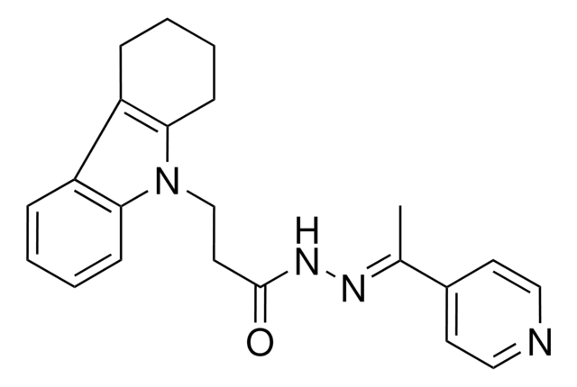 N'-[(E)-1-(4-PYRIDINYL)ETHYLIDENE]-3-(1,2,3,4-TETRAHYDRO-9H-CARBAZOL-9-YL)PROPANOHYDRAZIDE AldrichCPR