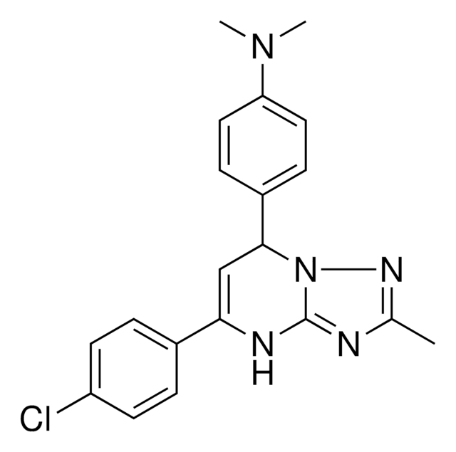 4-[5-(4-CHLOROPHENYL)-2-METHYL-4,7-DIHYDRO[1,2,4]TRIAZOLO[1,5-A]PYRIMIDIN-7-YL]-N,N-DIMETHYLANILINE AldrichCPR