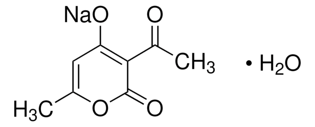 Dehydroacetic acid sodium salt monohydrate Arxada quality, 98.0-101.0&#160;% (w/w) (T)