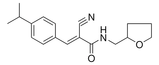 2-CYANO-3-(4-ISOPROPYLPHENYL)-N-(TETRAHYDRO-2-FURANYLMETHYL)ACRYLAMIDE AldrichCPR