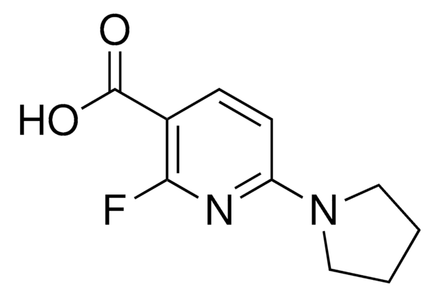 2-Fluoro-6-(pyrrolidin-1-yl)nicotinic acid AldrichCPR