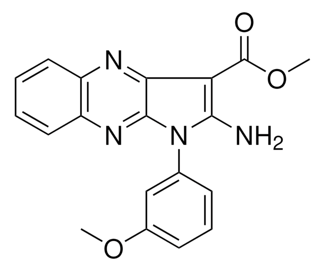 METHYL 2-AMINO-1-(3-METHOXYPHENYL)-1H-PYRROLO(2,3-B)QUINOXALINE-3-CARBOXYLATE AldrichCPR