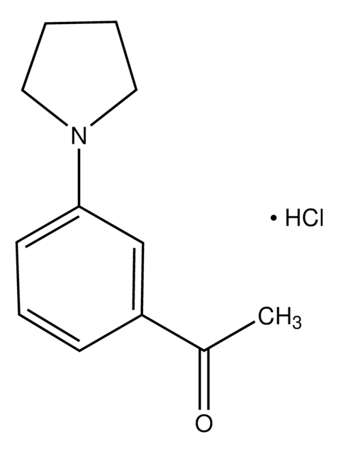 1-(3-Pyrrolidin-1-ylphenyl)ethanone hydrochloride AldrichCPR