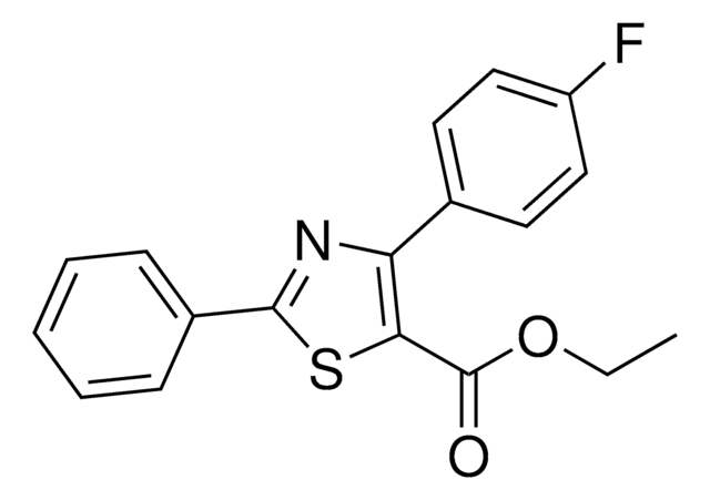 Ethyl 4-(4-fluorophenyl)-2-phenylthiazole-5-carboxylate AldrichCPR