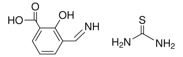 2-HYDROXY-3-IMINOMETHYL-BENZOIC ACID, COMPOUND WITH THIOUREA AldrichCPR