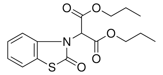 2-(2-OXO-BENZOTHIAZOL-3-YL)-MALONIC ACID DIPROPYL ESTER AldrichCPR