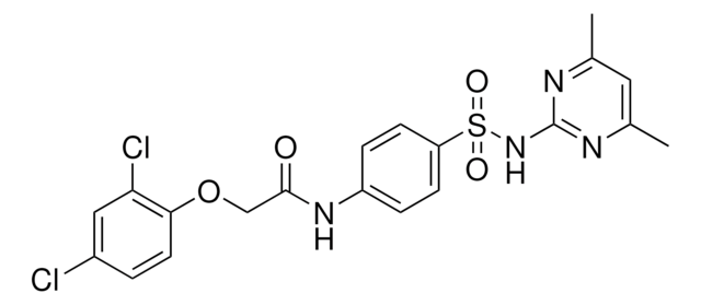 2-(2,4-DICHLORO-PHENOXY)-N-(4-(4,6-DIMETHYL-PYRIMIDIN-2-YLSULFAMOYL)PH)ACETAMIDE AldrichCPR