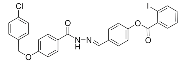 4-(2-(4-((4-CHLOROBENZYL)OXY)BENZOYL)CARBOHYDRAZONOYL)PHENYL 2 ...