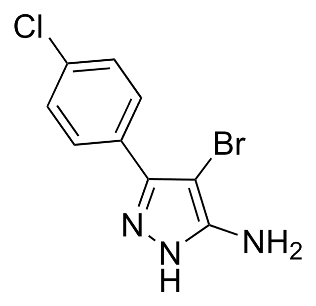 4-Bromo-3-(4-chlorophenyl)-1H-pyrazol-5-amine AldrichCPR