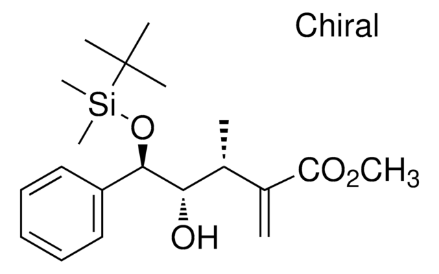 METHYL (5R)-5-O-[TERT-BUTYL(DIMETHYL)SILYL]-2,3-DIDEOXY-3-METHYL-2-METHYLENE-5-C-PHENYL-D-THREO-PENTONATE AldrichCPR