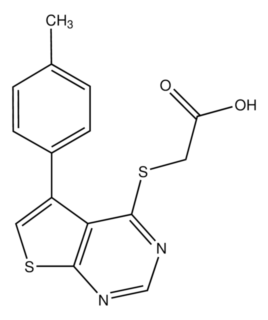 {[5-(4-Methylphenyl)thieno[2,3-d]pyrimidin-4-yl]thio}acetic acid