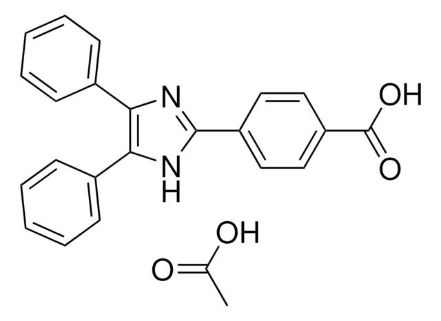 4-(4,5-DIPHENYL-1H-IMIDAZOL-2-YL)BENZOIC ACID ACETATE AldrichCPR