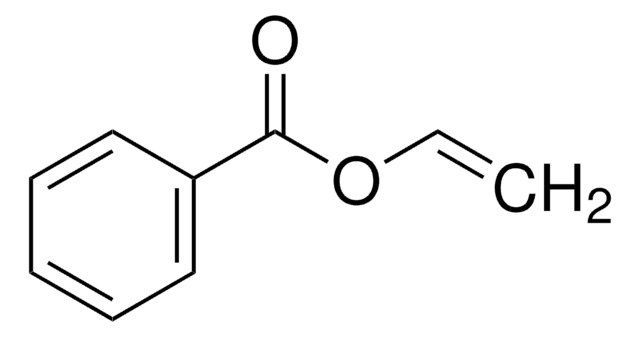 Vinyl benzoate &#8805;99%, contains &lt;=20 ppm Hydroquinone and/or &lt;=50 ppm MEHQ as stabilizer