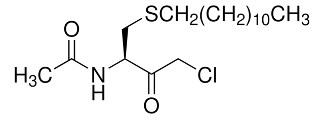 Acetyl-Cys(dodecyl) chloromethyl ketone &#8805;90% (HPLC), solid