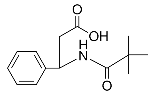 3-(2,2-DIMETHYL-PROPIONYLAMINO)-3-PHENYL-PROPIONIC ACID AldrichCPR