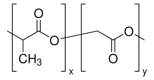 Resomer&#174; RG 653 H, Poly(D,L-lactide-co-glycolide) acid terminated, Mw 24,000-38,000