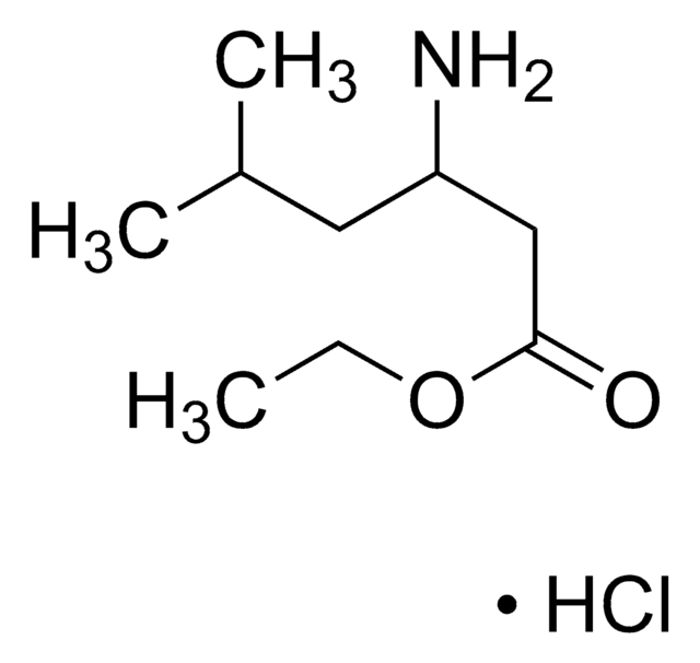 Ethyl 3-amino-5-methylhexanoate hydrochloride AldrichCPR