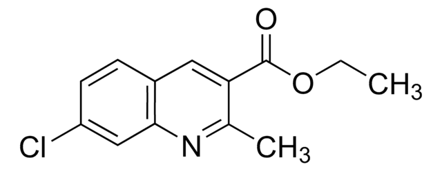 7-Chloro-2-methyl-quinoline-3-carboxylic acid ethyl ester AldrichCPR