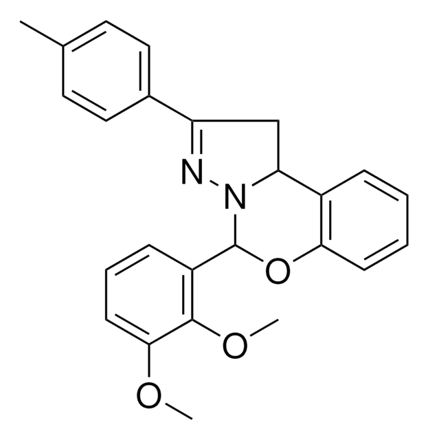 5-(2,3-DIMETHOXYPHENYL)-2-(4-ME-PH)-1,10B-DIHYDROPYRAZOLO(1,5-C)(1,3)BENZOXAZINE AldrichCPR