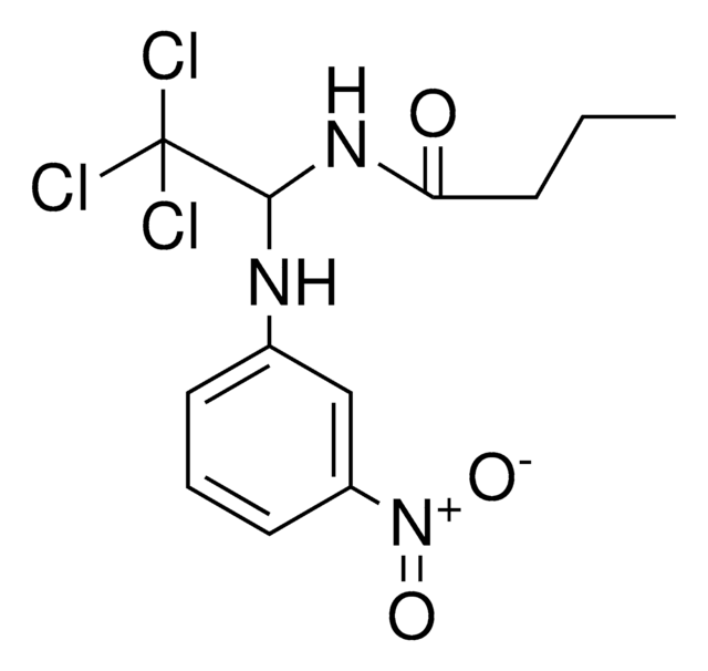 N-(2,2,2-TRICHLORO-1-(3-NITRO-PHENYLAMINO)-ETHYL)-BUTYRAMIDE AldrichCPR