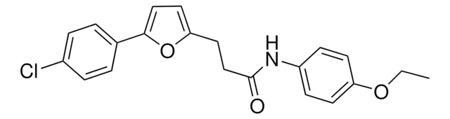 3-(5-(4-CHLOROPHENYL)-2-FURYL)-N-(4-ETHOXYPHENYL)PROPANAMIDE AldrichCPR