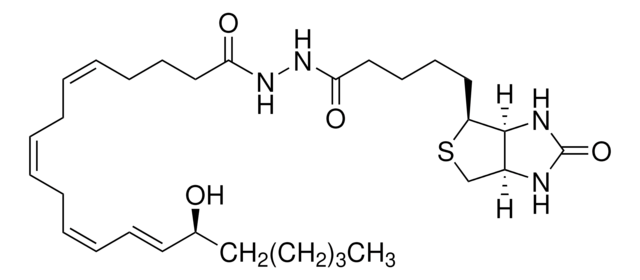 15(S)-羟基-(5Z,8Z,11Z,13E)-二十碳四烯-(2-生物素)酰肼 &#8805;98%, ethanol solution