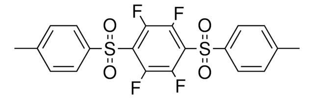 1,2,4,5-TETRAFLUORO-3,6-BIS[(4-METHYLPHENYL)SULFONYL]BENZENE AldrichCPR