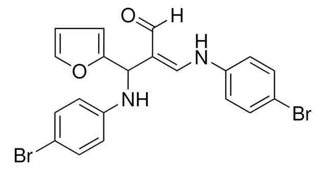 3-(4-BROMOANILINO)-2-((4-BROMOANILINO)(2-FURYL)METHYL)ACRYLALDEHYDE AldrichCPR