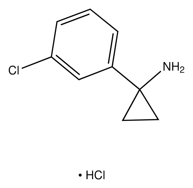 1-(3-Chlorophenyl)cyclopropanamine hydrochloride AldrichCPR