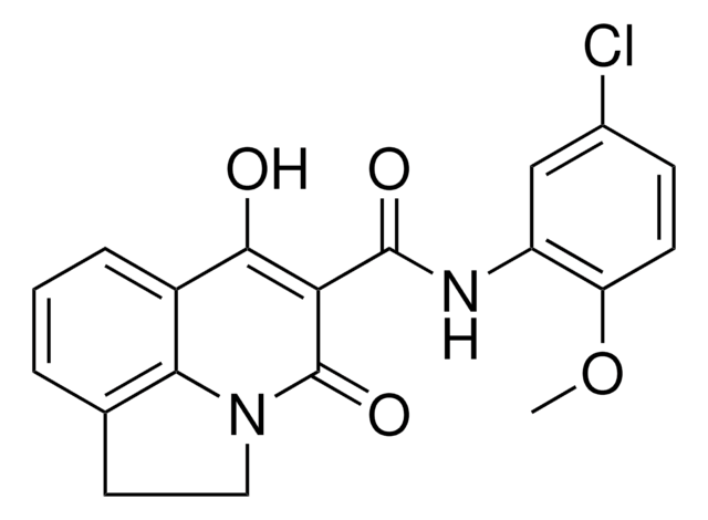 N-(5-CHLORO-2-METHOXYPHENYL)-6-HYDROXY-4-OXO-1,2-DIHYDRO-4H-PYRROLO[3,2,1-IJ]QUINOLINE-5-CARBOXAMIDE AldrichCPR