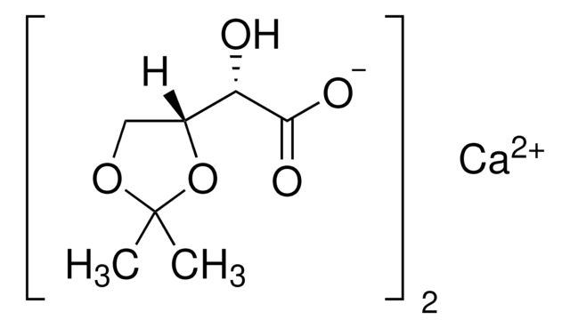 3,4-O-Isopropylidene-L-threonic acid calcium salt 98%