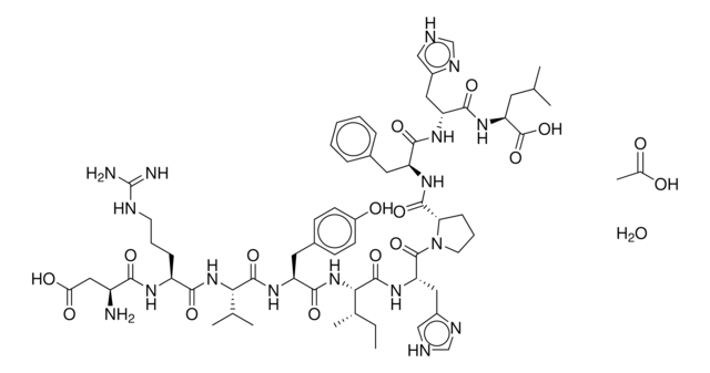 Angiotensin I human acetate salt hydrate &#8805;90% (HPLC), powder, suitable for mammalian cell culture