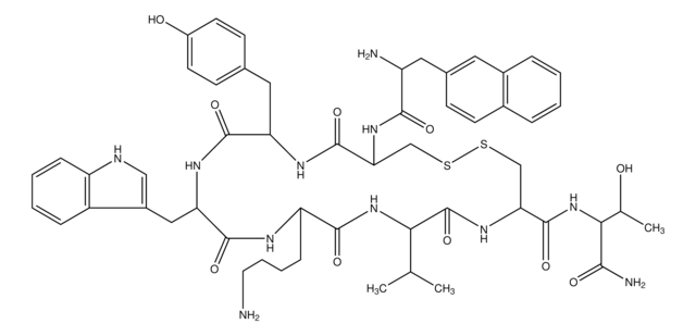 &#946;-(2-Naphthyl)-D-Ala-Cys-Tyr-D-Trp-Lys-Val-Cys-Thr amide [Disulfide Bridge: 2–7] &#8805;97% (HPLC)