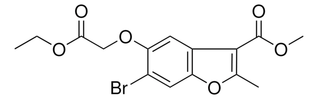 METHYL 6-BROMO-5-(2-ETHOXY-2-OXOETHOXY)-2-METHYL-1-BENZOFURAN-3-CARBOXYLATE AldrichCPR